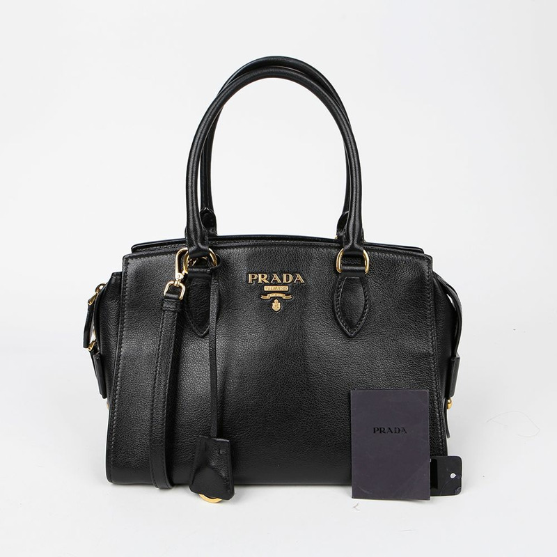 PRADA 1BA164 Logo 手提單肩包-0