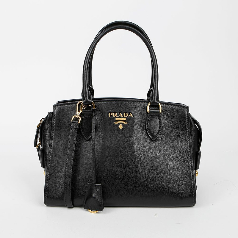 PRADA 1BA164 Logo 手提單肩包-1