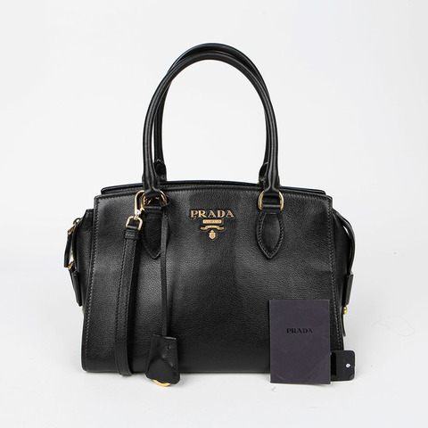 PRADA Logo 手提單肩包 1BA164