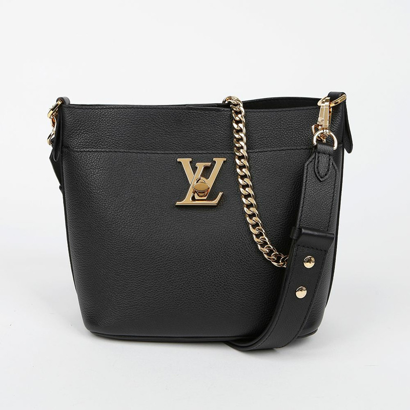 【包稅】LOUIS VUITTON M24006 Lock and Walk 水桶斜背包-0