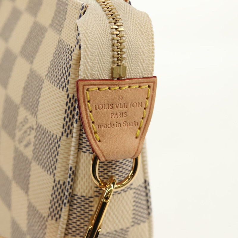 【日本直送】路易威登 Damier Azur 手拿包配件袋 N51986 LV 正品 136598M-17
