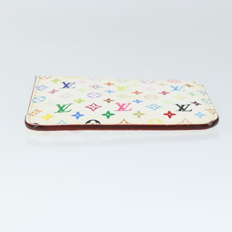 【日本直送】路易威登 (LOUIS VUITTON) 多色 Pochette ClesNM 零錢包 白色 M93734 LV 正品 149233V-5