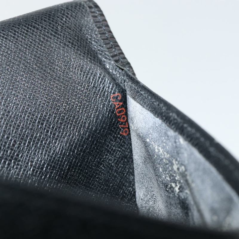 【日本直送】路易威登 Epi Porte Tresor 長版皮夾 黑色 M63382 LV Auth am9575-11