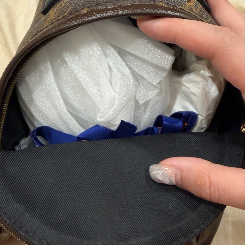 LV mini小書包（M44873 Palm Springs Mini）-6