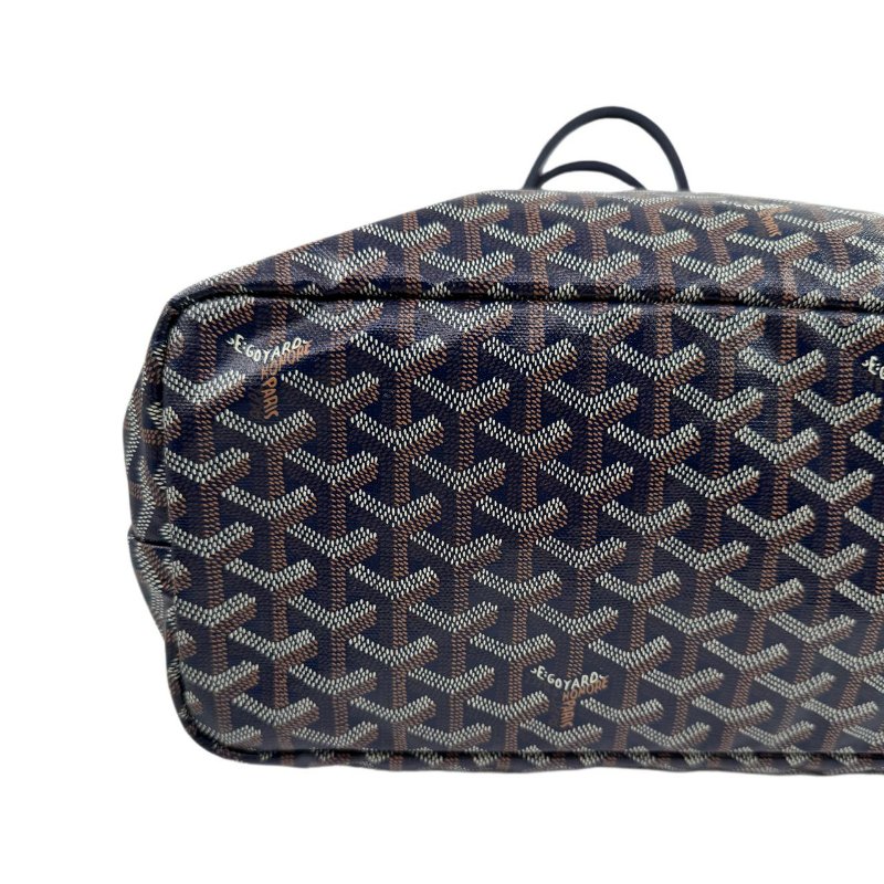【2033】GOYARD TOTE 藍色托特包手提包  中號-7
