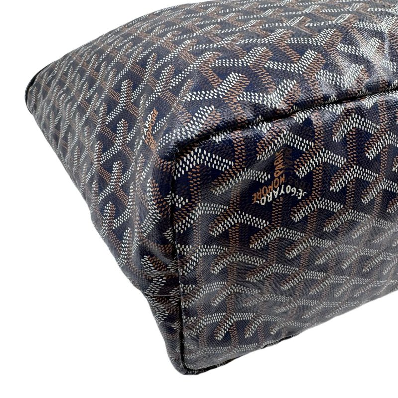 【2033】GOYARD TOTE 藍色托特包手提包  中號-10