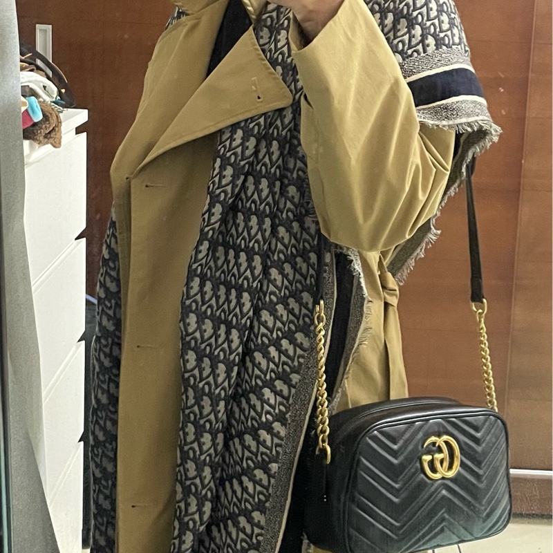 Dior Oblique 披肩 披巾 圍巾 絲巾-2