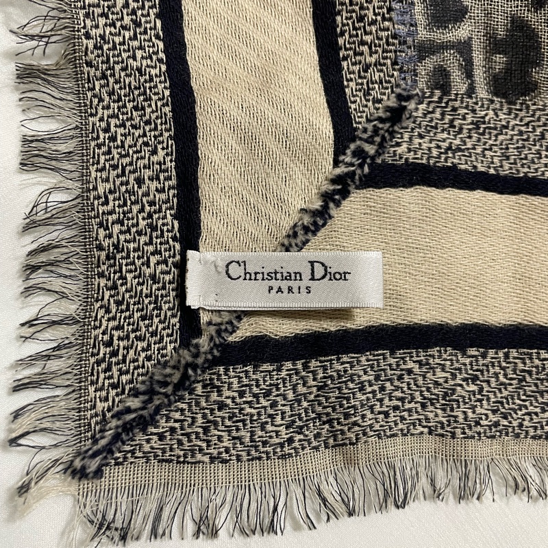 Dior Oblique 披肩 披巾 圍巾 絲巾-6