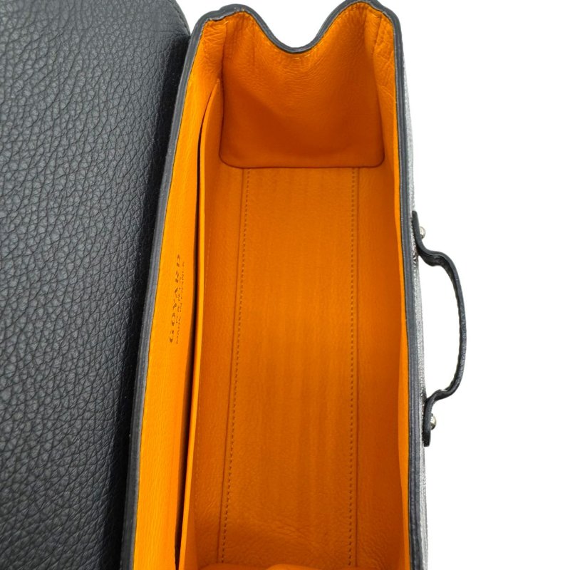 【2557】GOYARD 西貢mini手提包 黑色老花 牛皮 BLACK-9