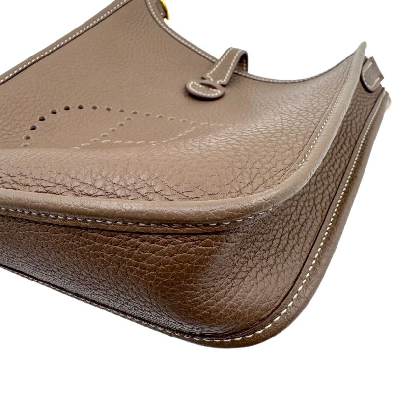 【2476】愛馬仕Hermes EVELYNE 16 大象灰 TC皮 mini Y刻-9