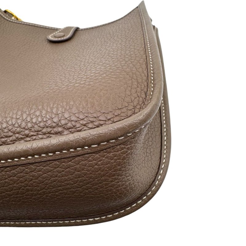 【2476】愛馬仕Hermes EVELYNE 16 大象灰 TC皮 mini Y刻-11