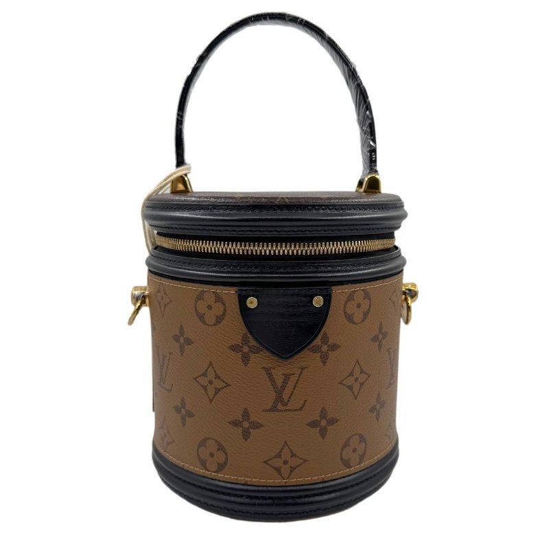 【2135】 LV 發財桶 老花牛皮 小號 2020年芯片款-1