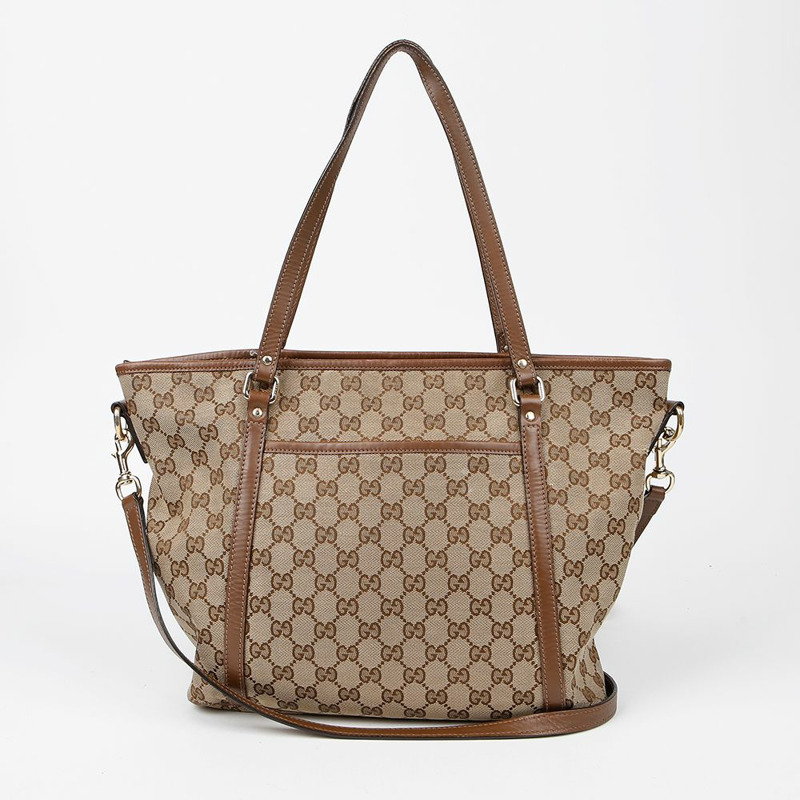 GUCCI 388929 GG Supreme 購物單肩包-2