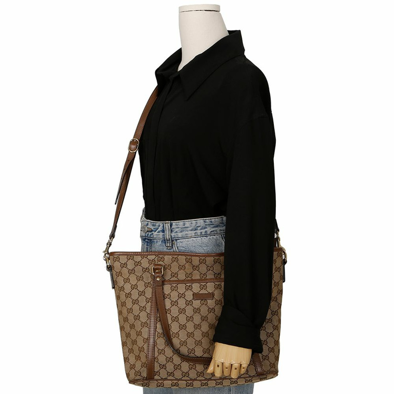 GUCCI 388929 GG Supreme 購物單肩包-15