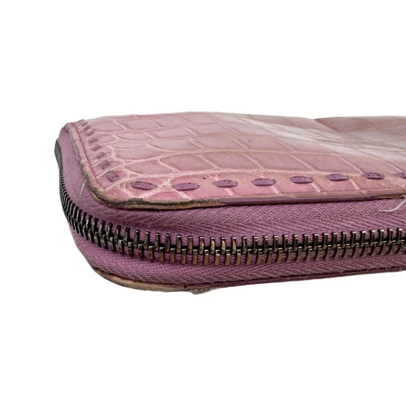 BV 粉色長款錢包-7