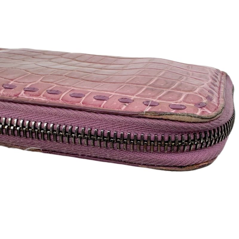 BV 粉色長款錢包-8