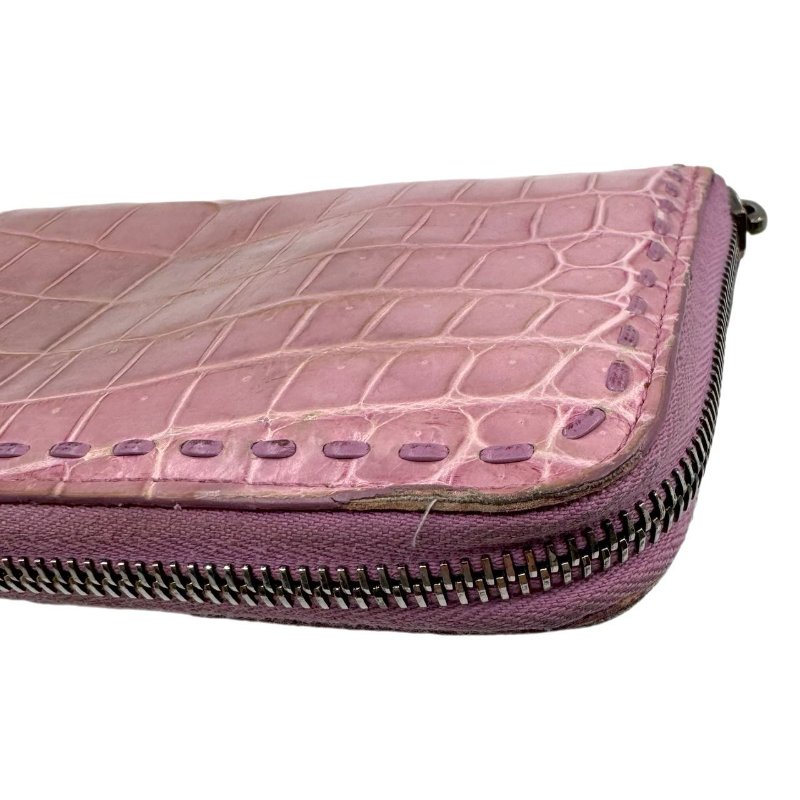 BV 粉色長款錢包-9