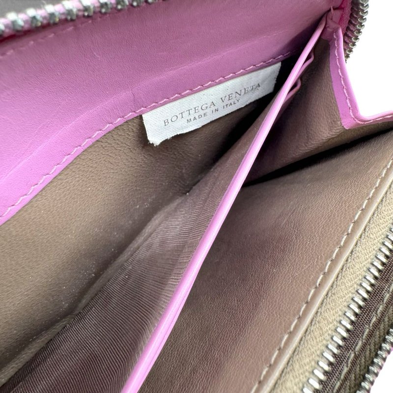 BV 粉色長款錢包-14