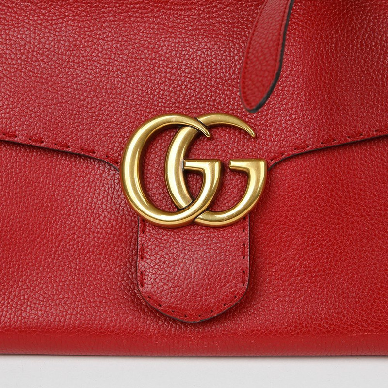 GUCCI 421890 GG Marmont 小號手提單肩包-2