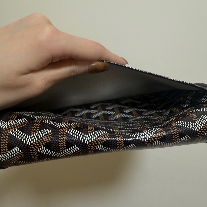 Goyard 信封包（黑色）-14