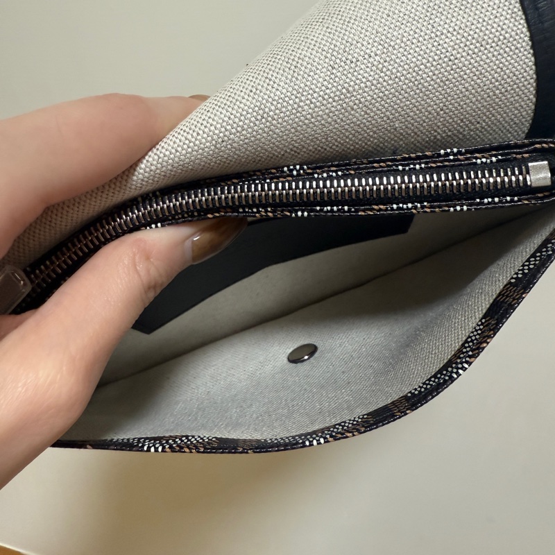Goyard 信封包（黑色）-15