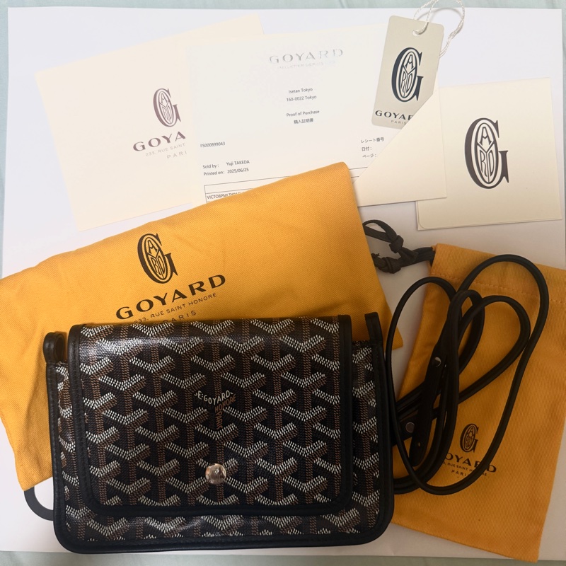 Goyard 信封包（黑色）-0