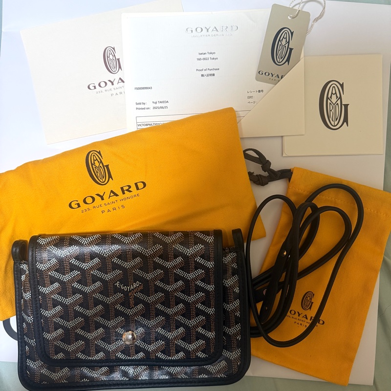 Goyard 信封包（黑色）-2
