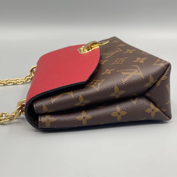 LV Saint placide 老花拼皮 金鏈-2