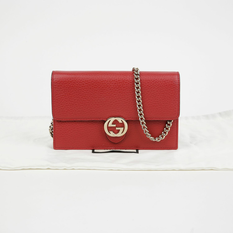 GUCCI 互扣式迷你 WOC 單肩斜背包 510314-0