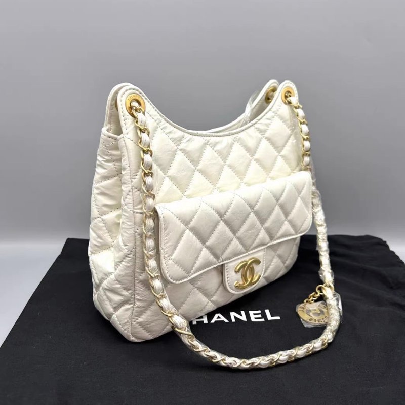 CIANEL 白金油蠟皮天貓精靈中號肩背斜背包23*21*6 99新配件塵袋購證-1