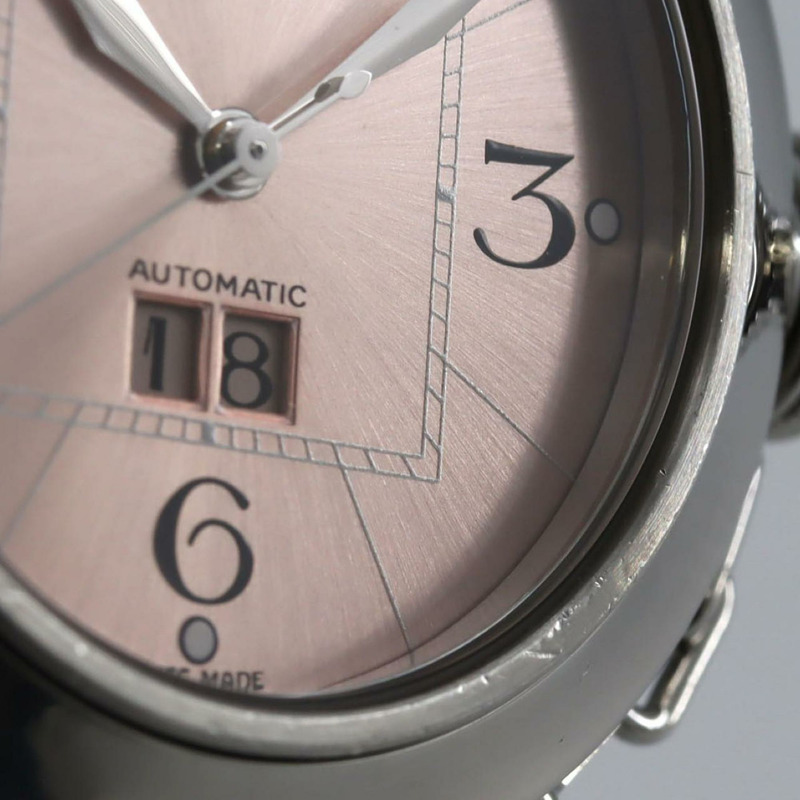 卡地亞 Pasha C Grande Date W31058M7 精鋼自動腕錶-5