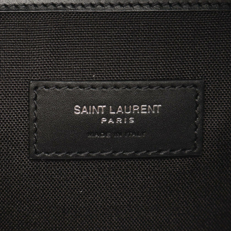 SAINT LAURENT PARIS 城市雙肩包 534967FAEBS1000 尼龍皮革 BK-3