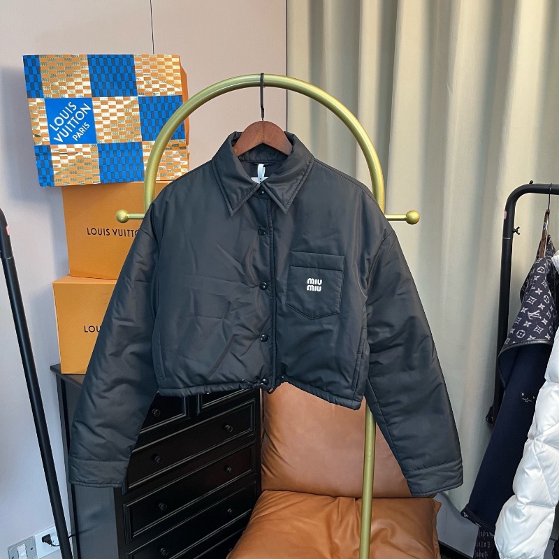 ❤️MIU MIU 經典短款棉服外套-0