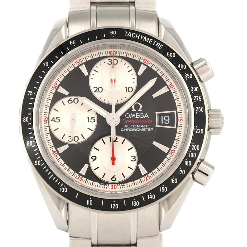 歐米茄超霸系列日期顯示腕錶 3210.51 不鏽鋼自動腕錶-0