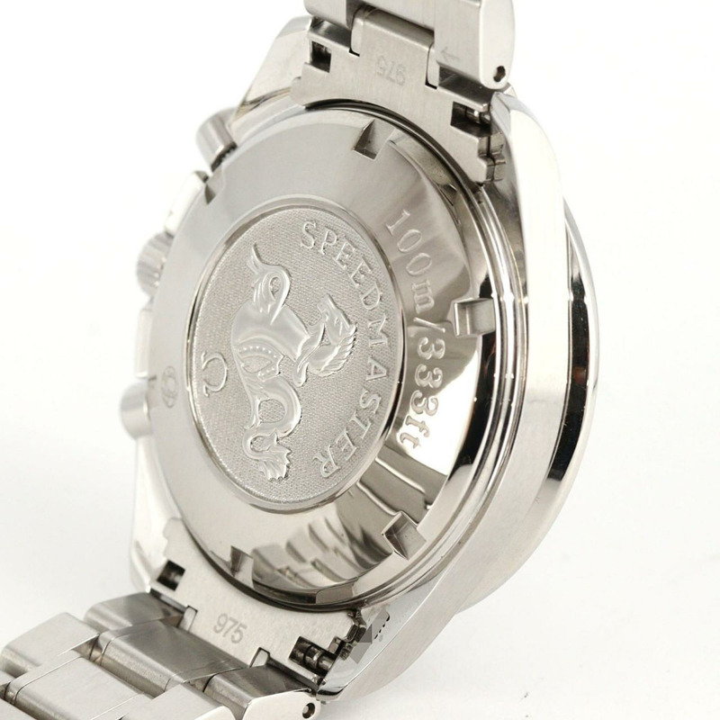 歐米茄超霸系列日期顯示腕錶 3210.51 不鏽鋼自動腕錶-5