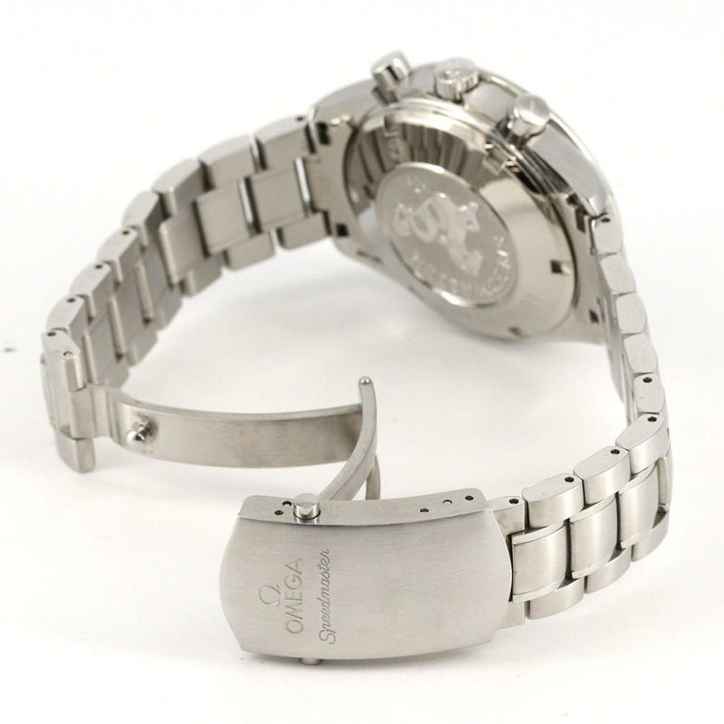 歐米茄超霸系列日期顯示腕錶 3210.51 不鏽鋼自動腕錶-6