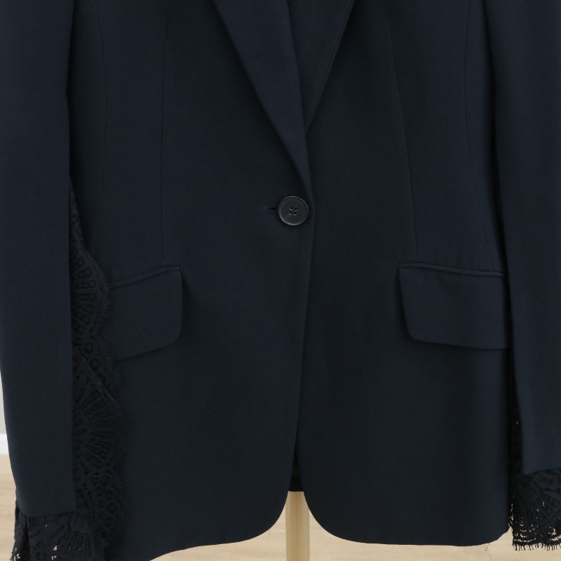 ❤️ALEXANDER MCQUEEN 袖口蕾絲裝飾 西裝外套-4