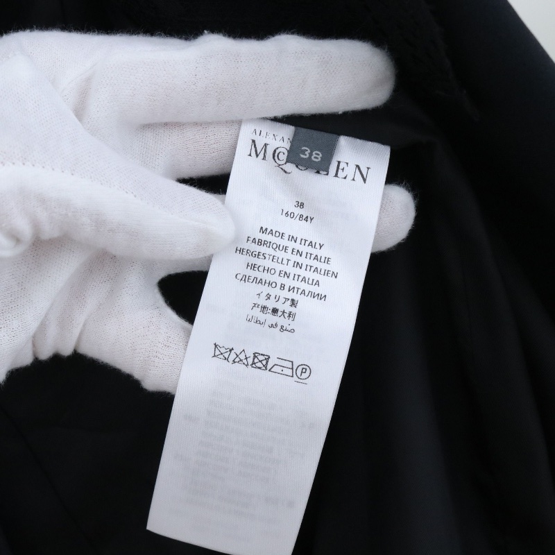 ❤️ALEXANDER MCQUEEN 袖口蕾絲裝飾 西裝外套-8