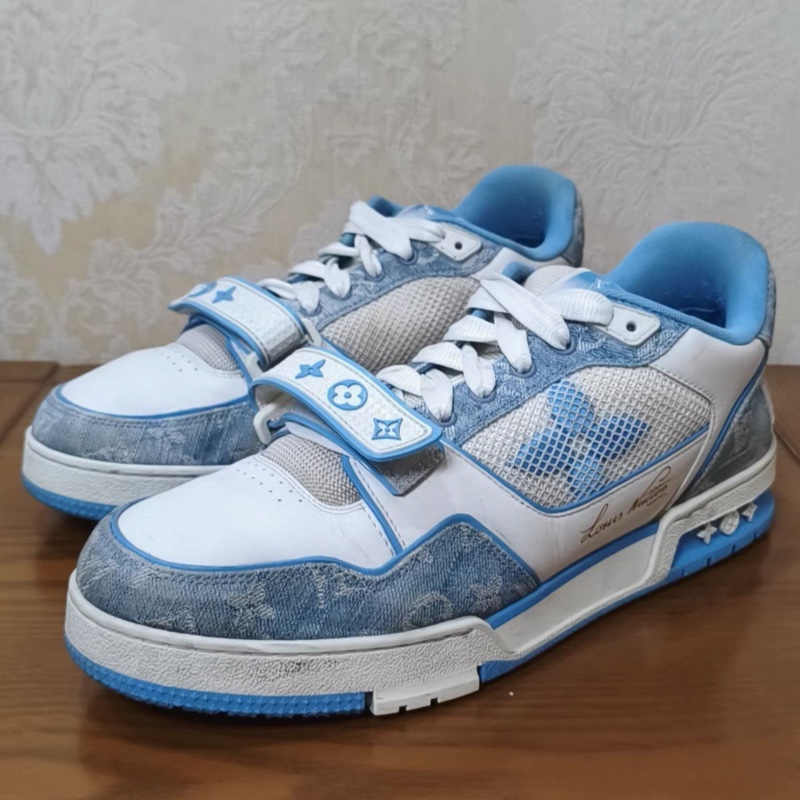Louis Vuitton LV Trainer Low “Monogram Denim Blue” 球鞋-0