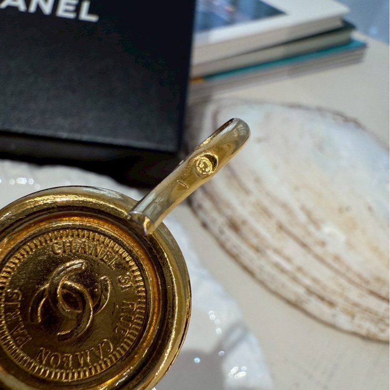 CHANEL Vintage五金幣腰鏈-10