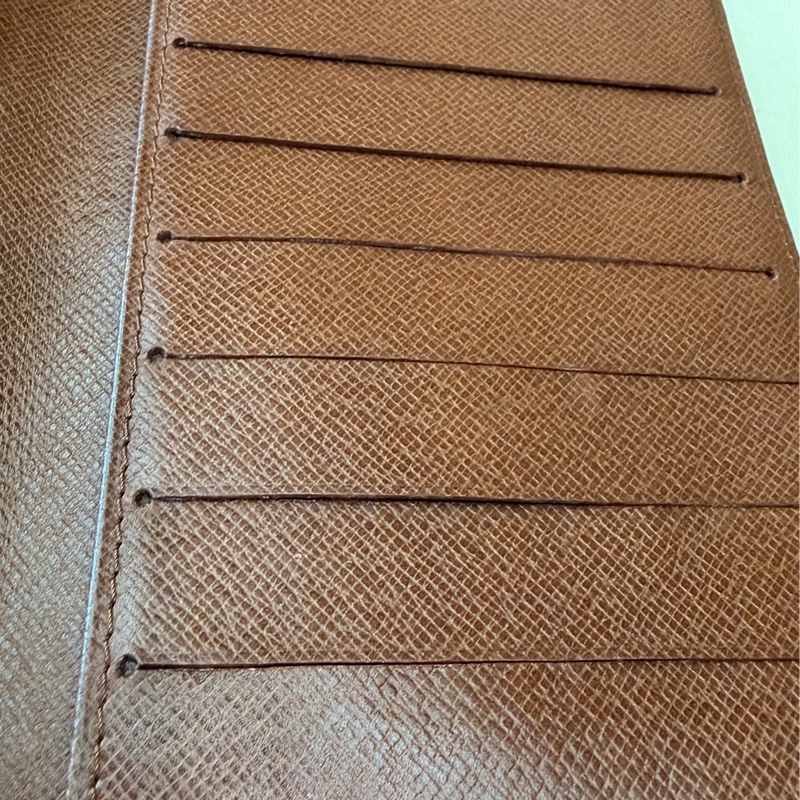 真品 LV 路易威登 Monogram 經典原花雙折長夾 護照夾 西裝正裝錢包-18