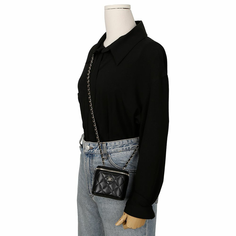 【包稅】CHANEL AP1340 魚子醬紋迷你肩斜背包-8