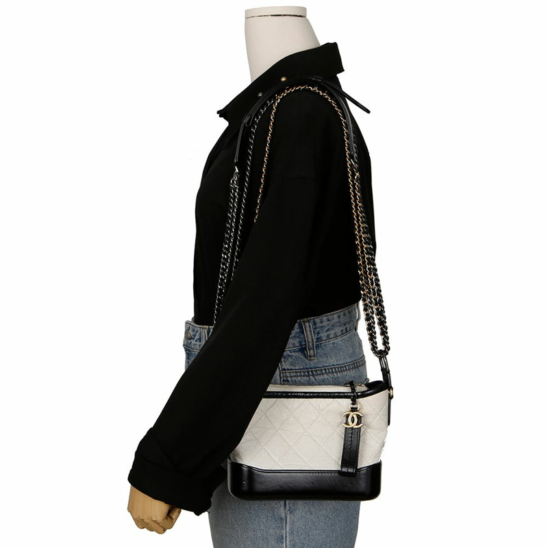 【包稅】CHANEL A91810 Gabrielle 小號單肩斜背包-13