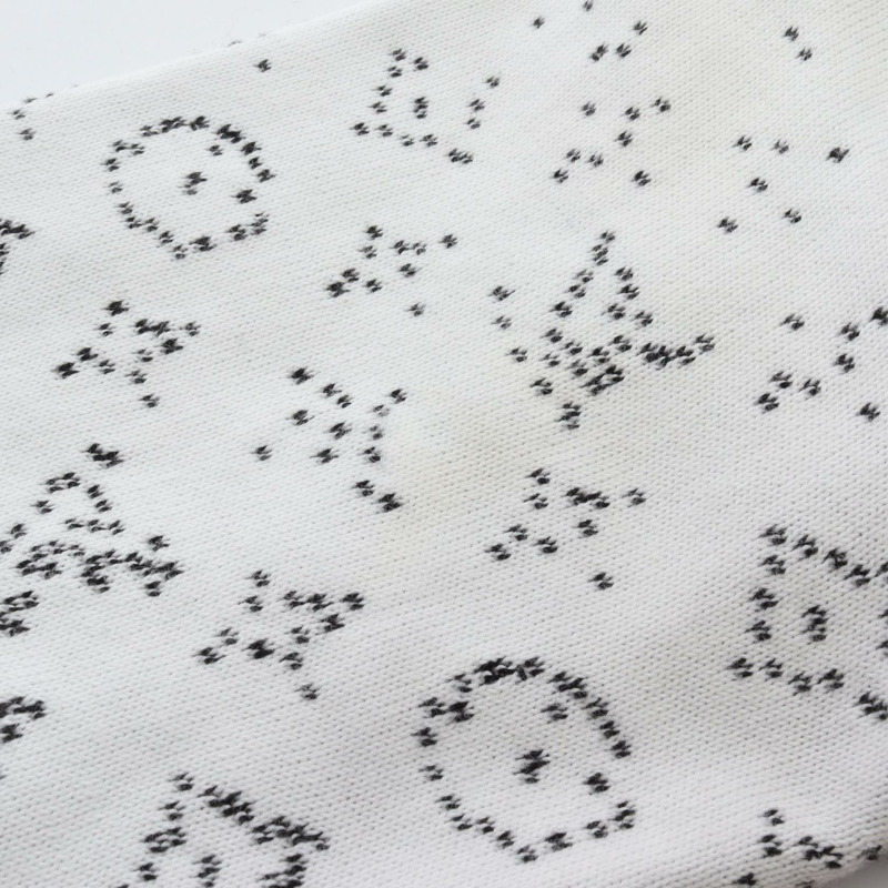 路易威登 Monogram 漸層連帽衫,純棉材質,黑白配色,二手男款 M 碼-6