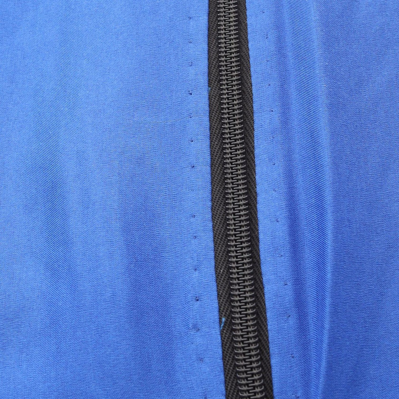 香奈兒 COCO 標誌紐扣半身棉質半身裙，藍黑色，二手，女款 36 碼-6