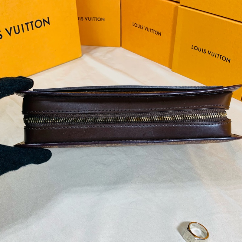 ‼️全台最甜 LV Louis Vuitton 路易威登 棋盤格手拿包 手提包-8