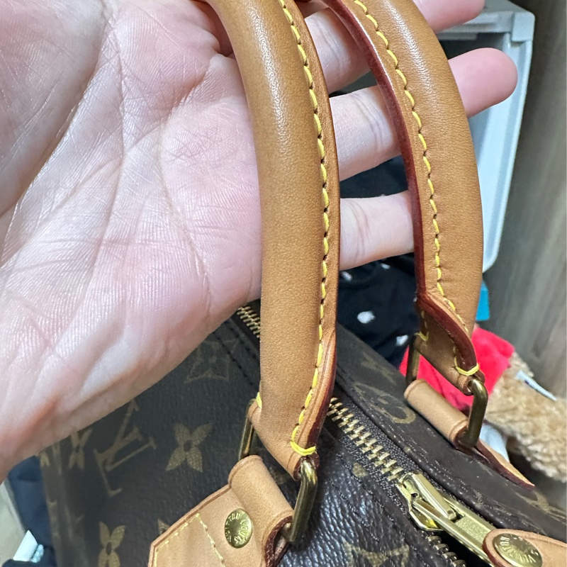 LOUIS VUITTON Speedy 25 經典老花-19