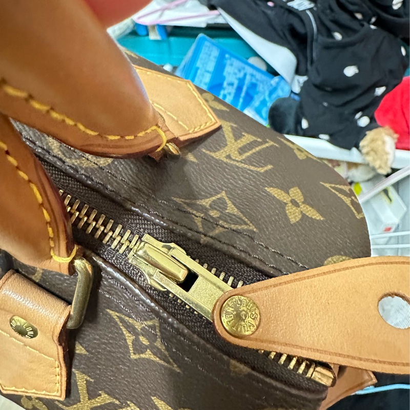 LOUIS VUITTON Speedy 25 經典老花-5