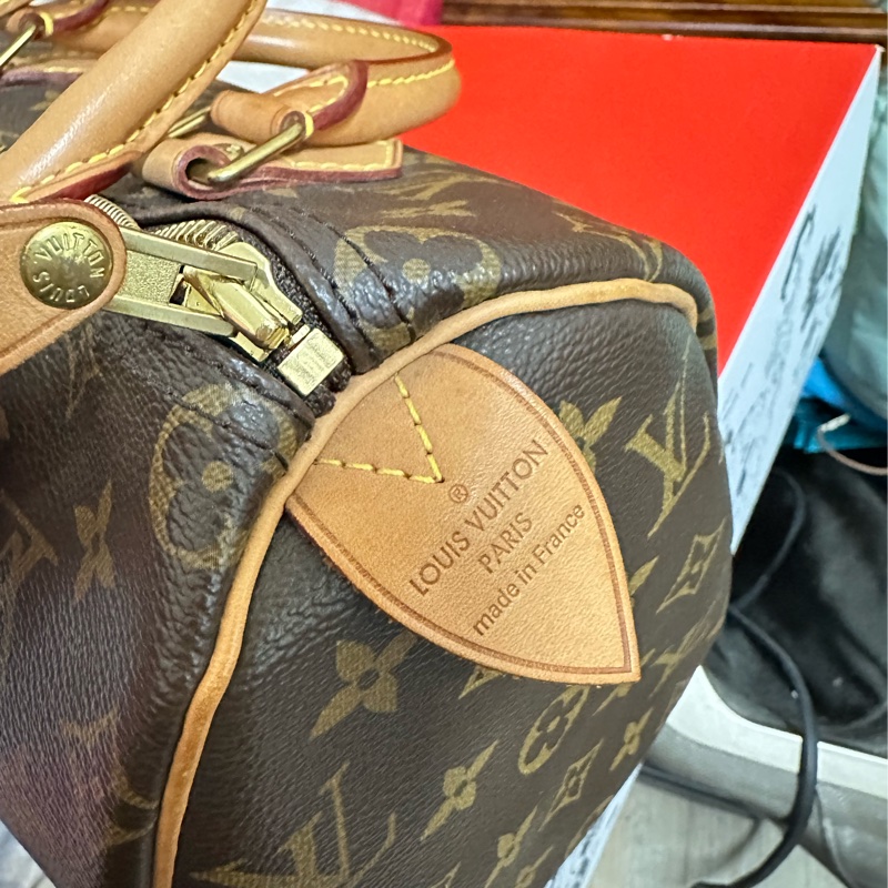 LOUIS VUITTON Speedy 25 經典老花-7