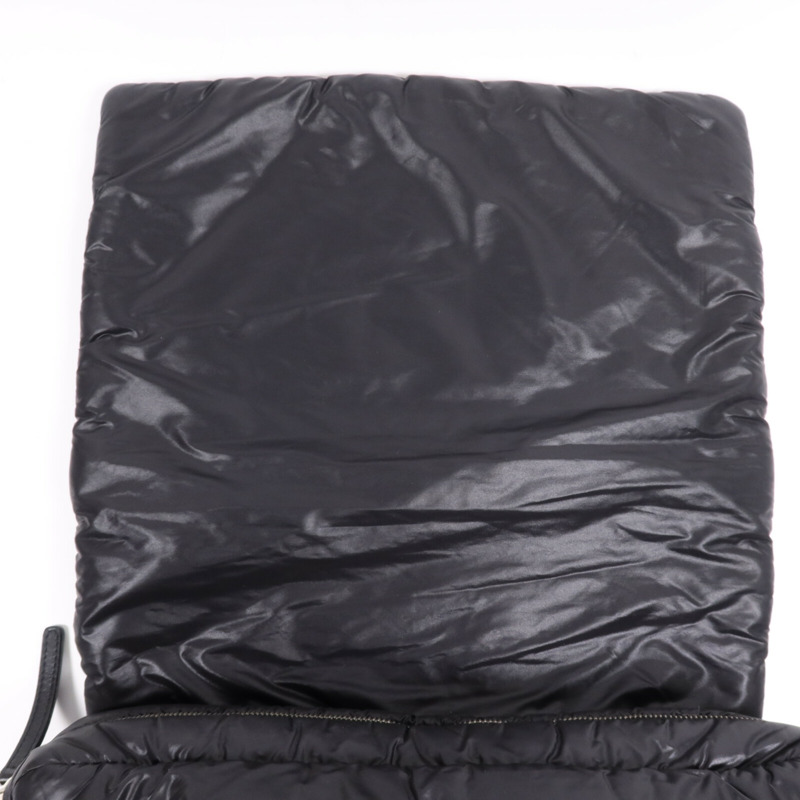 CHANEL 尼龍Coco Cocoon Messenger銀扣肩背袋-10